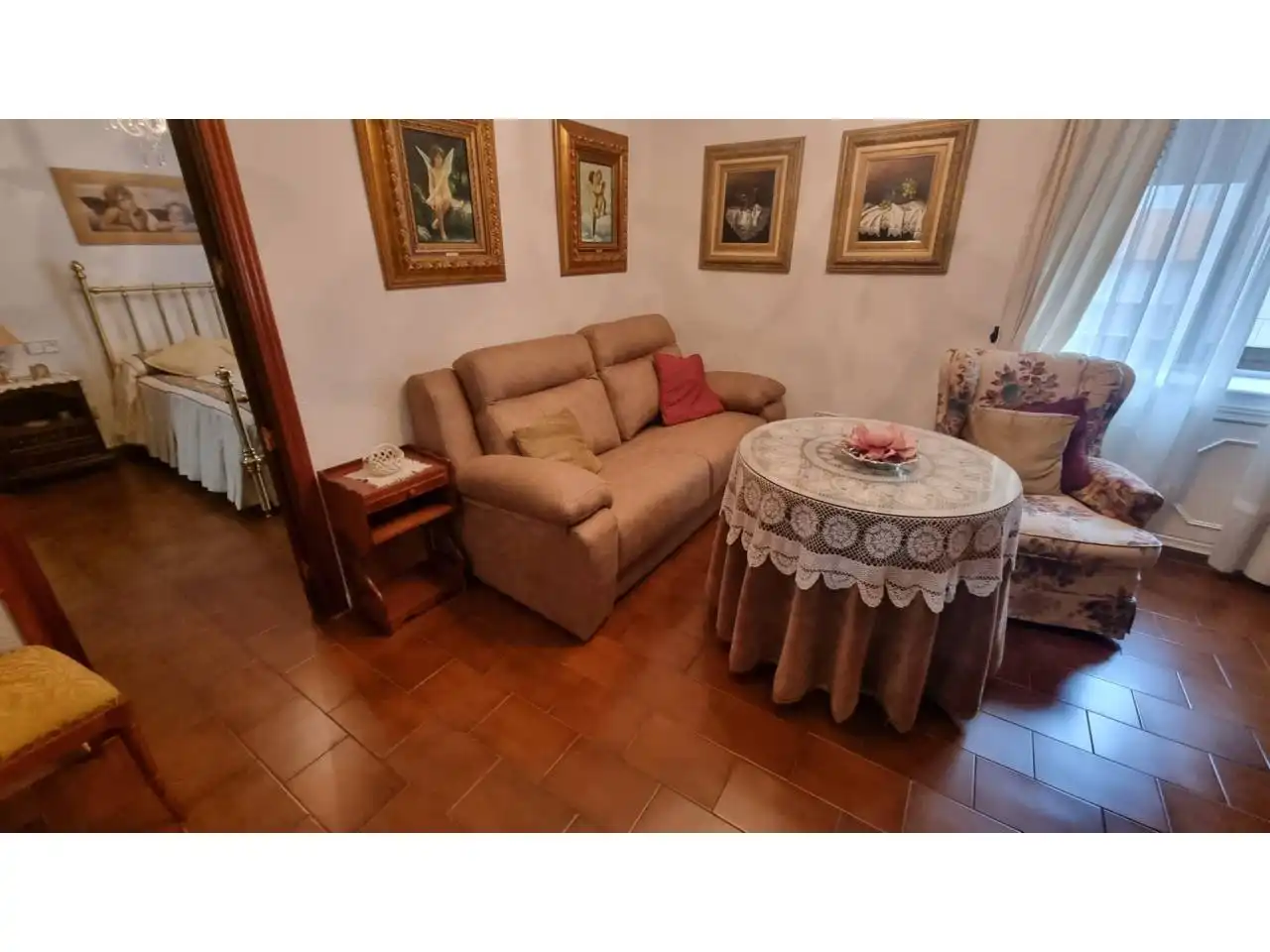 Sala de estar de Apartamento de alquiler en Córdoba con Aire acondicionado, Calefacción y Amueblado