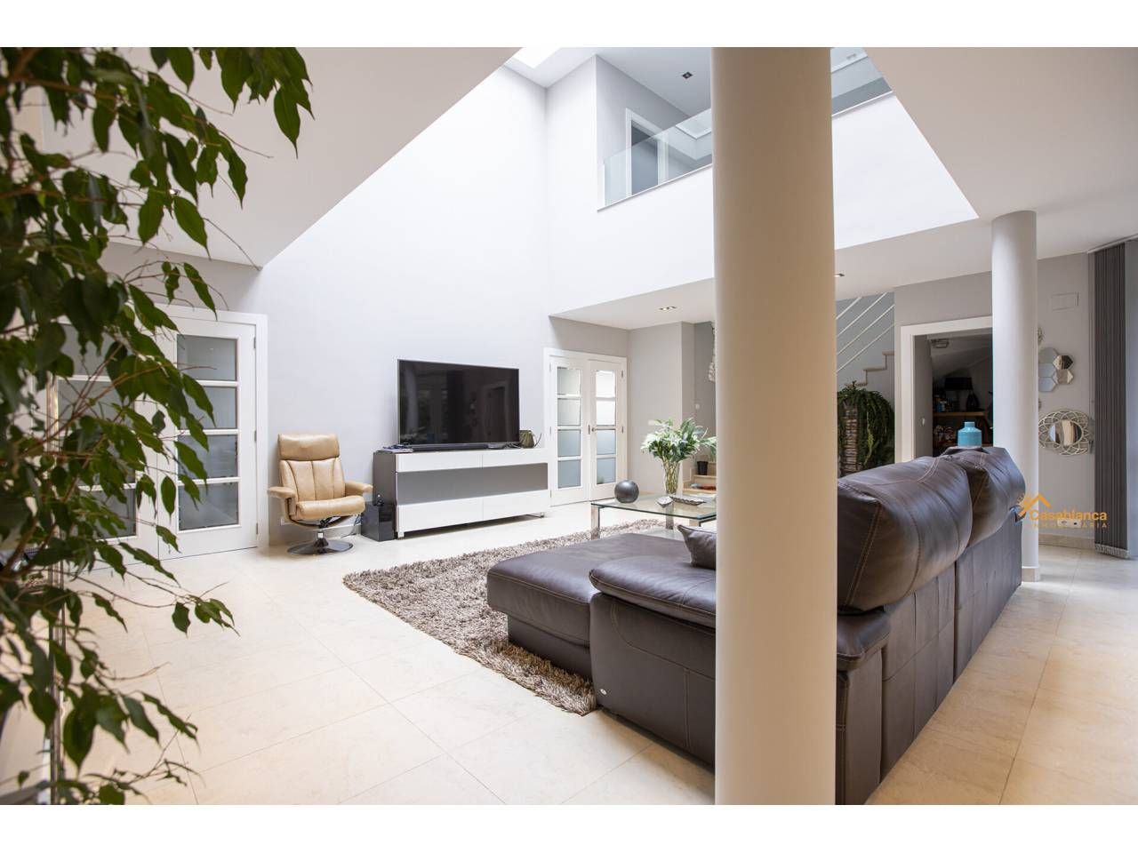 Sala de estar de Casa o chalet en venta en Cardeñajimeno con Calefacción, Jardín privado y Terraza