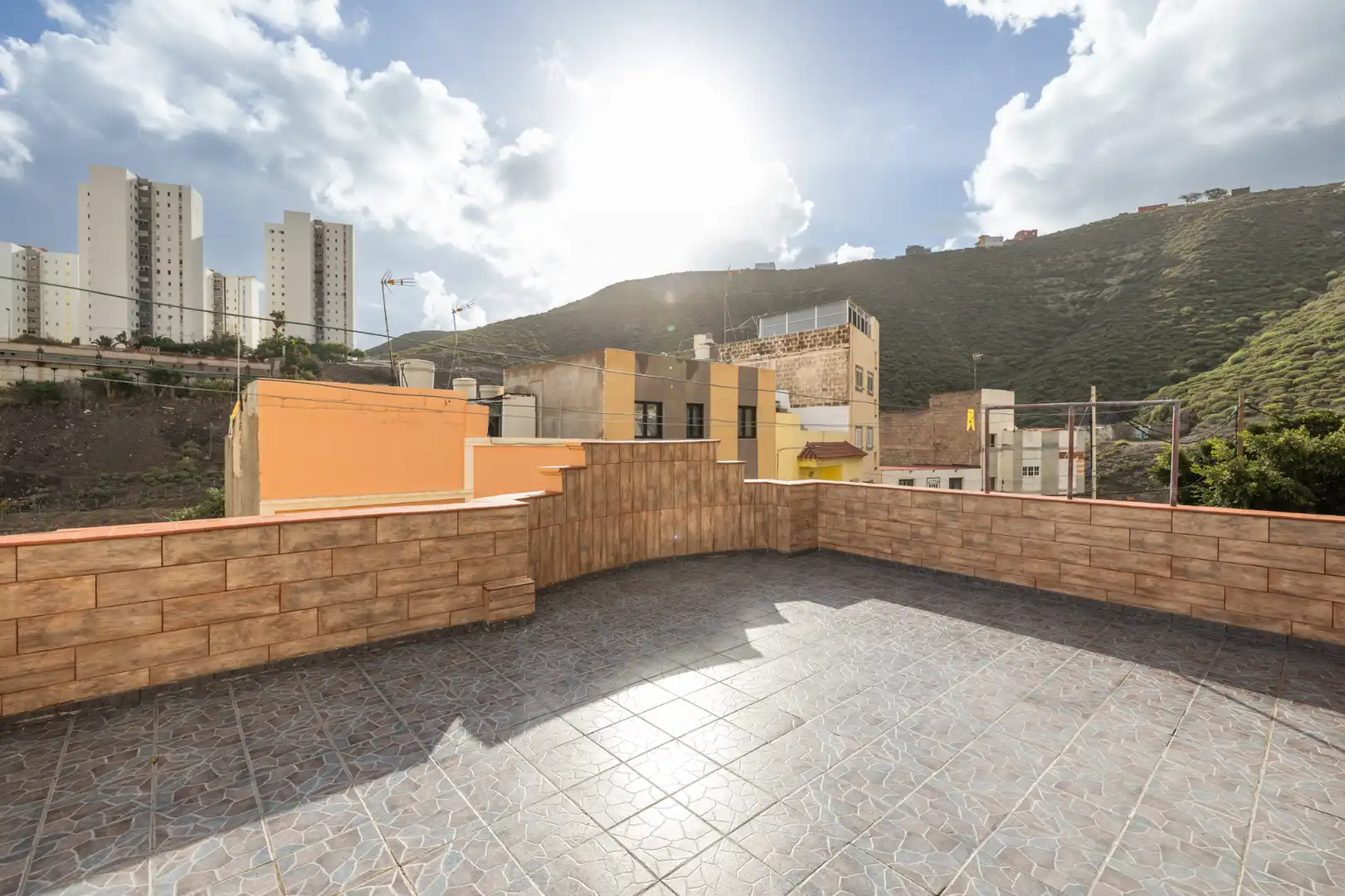 Terraza de Casa adosada en venta en Las Palmas de Gran Canaria con Terraza y Alarma