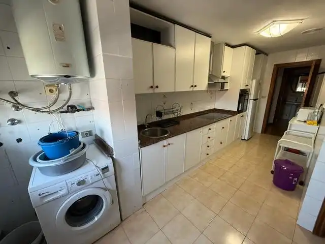 Cocina de Piso de alquiler en Murcia con Aire acondicionado y Amueblado