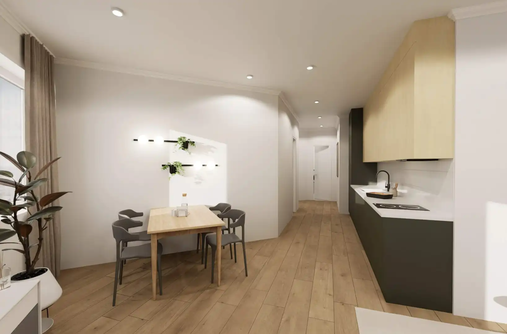 Kitchen of Apartments for sale in Zaragoza  with Air Conditioner and Heating