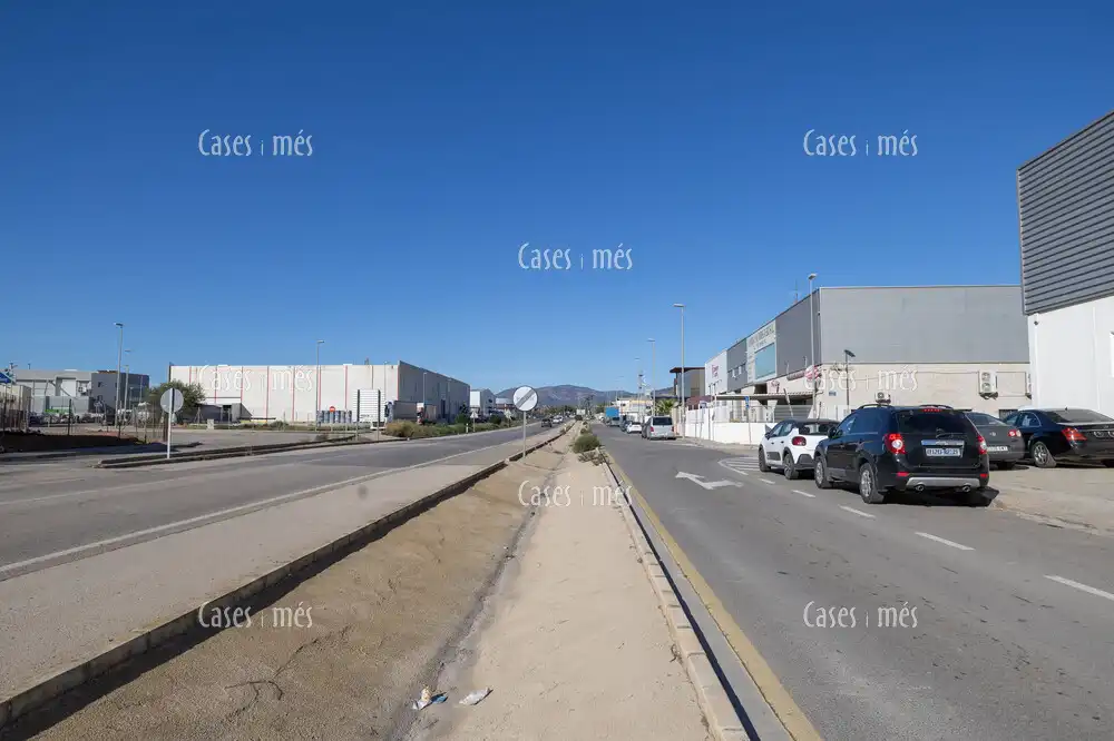 Exterior view of Industrial buildings for sale in Náquera