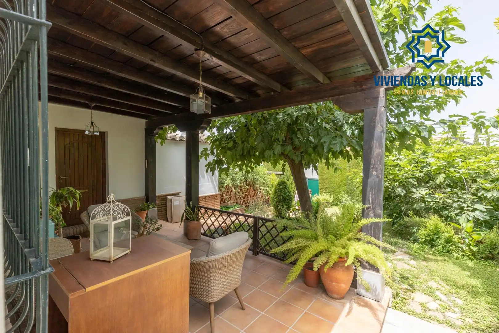 Terraza de Casa o chalet en venta en La Zubia con Aire acondicionado, Calefacción y Jardín privado