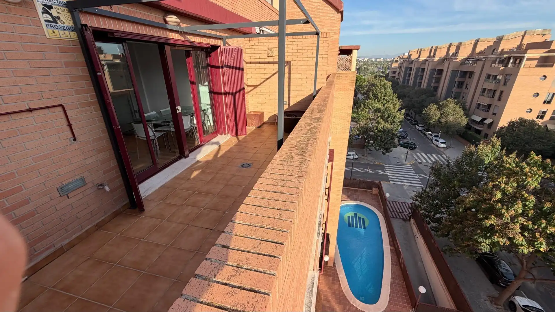Piscina de Ático en venta en Campanar