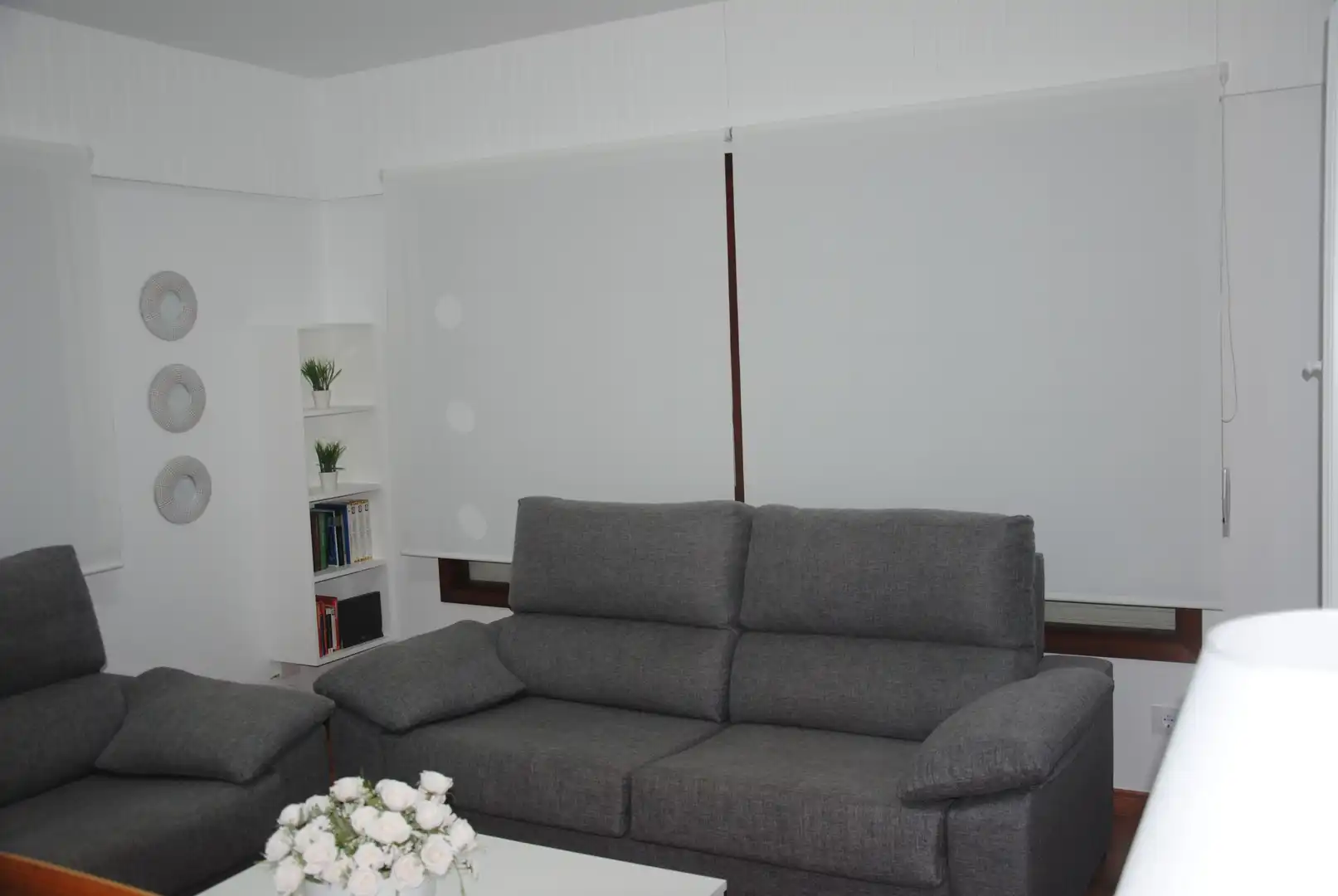 Living room of Houses for rent in Sanxenxo  with Private garden, Parquet flooring and Terrace
