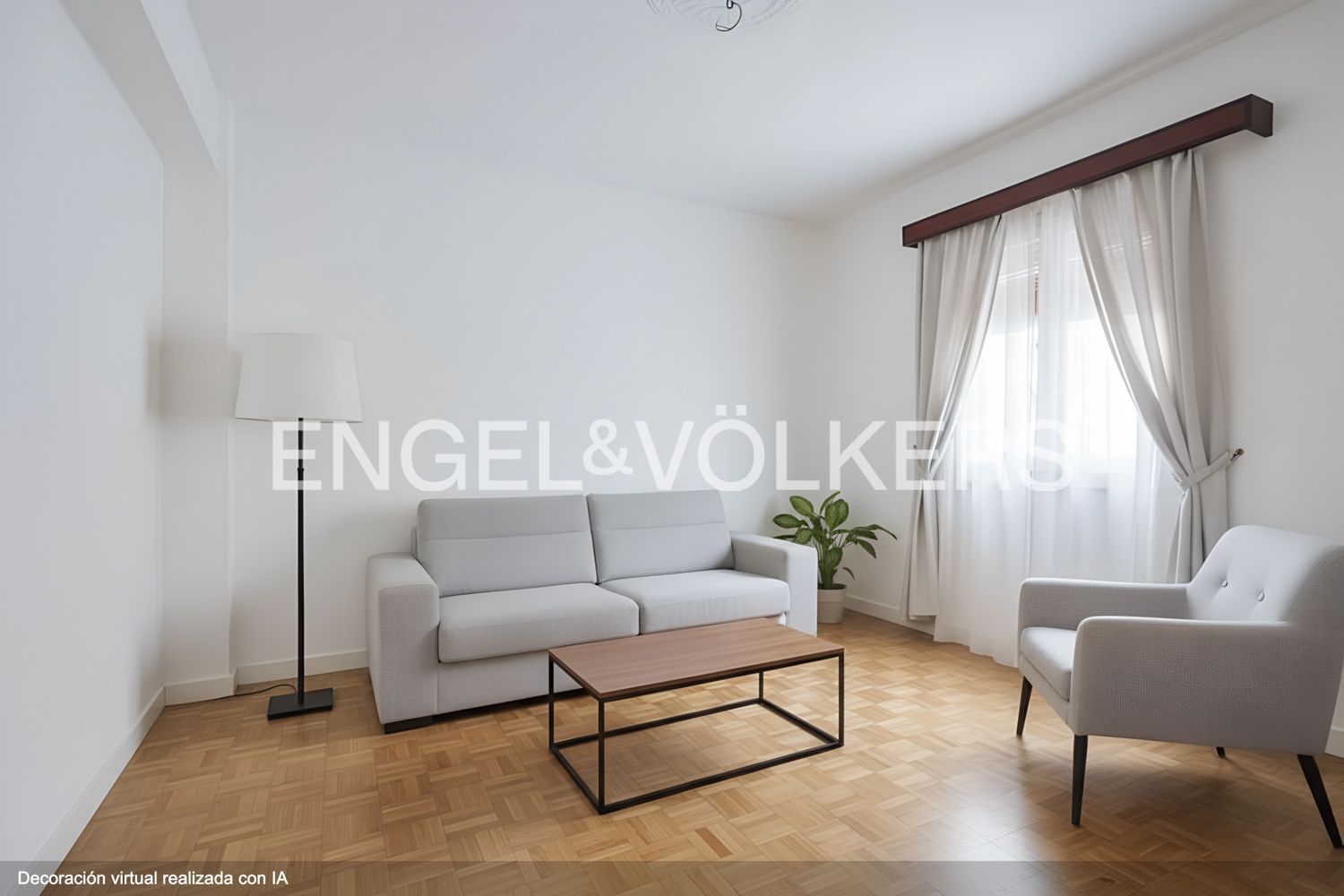 Sala de estar de Apartamento en venta en  Valencia Capital con Aire acondicionado y Calefacción