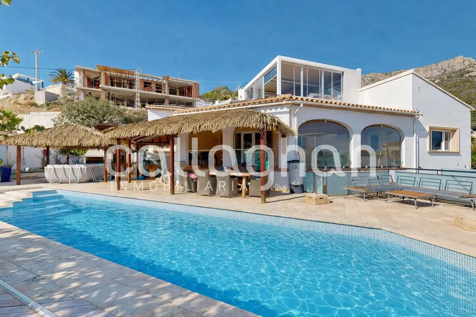 Vista exterior de Casa o chalet en venta en Calpe / Calp con Aire acondicionado, Calefacción y Terraza