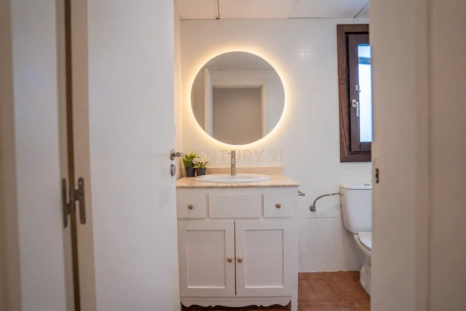 Badezimmer von Wohnung zur Miete in Centro