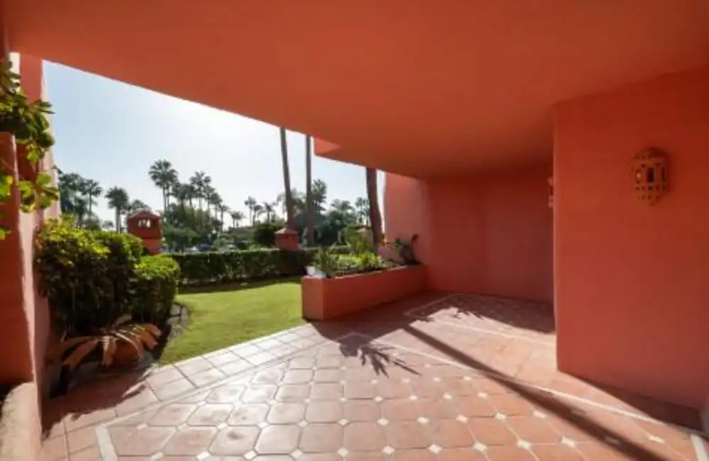 Garden of Ground floor for rent in Estepona  with Air Conditioner, Terrace and Storage room