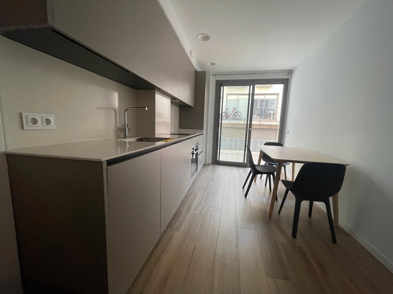 Küche von Wohnung zum Verkauf in Palamós mit Klimaanlage, Möbliert und Ofen