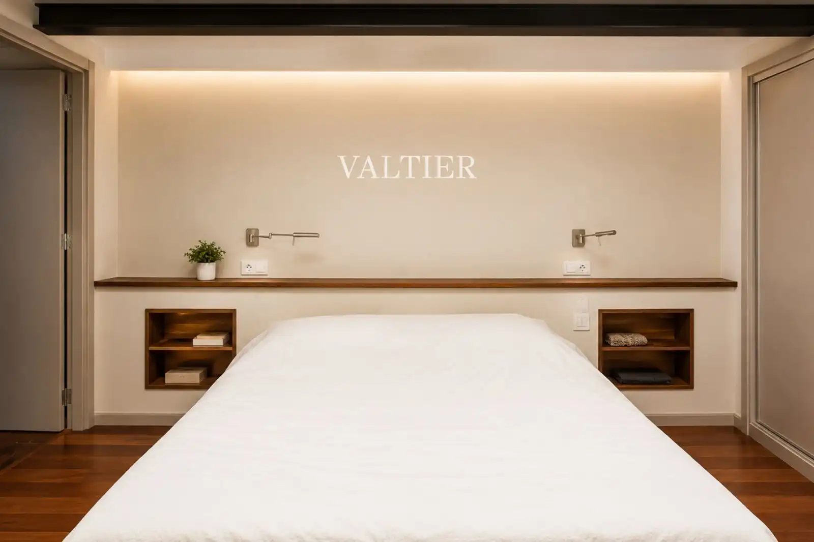 Schlafzimmer von Wohnung zur Miete in Madrid mit Klimaanlage, Abstellraum und Möbliert