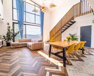 Living room of House or chalet for sale in Torrelles de Llobregat  with Private garden, Parquet flooring and Terrace
