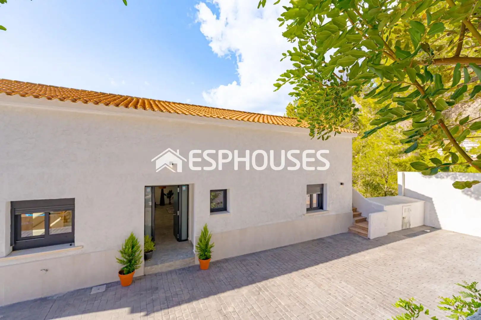Vista exterior de Casa o chalet en venta en Altea con Balcón