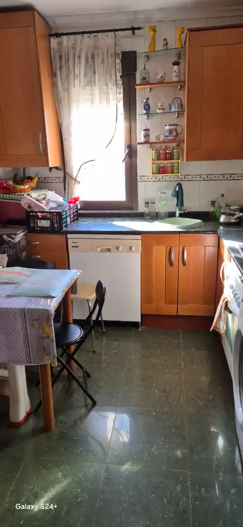 Kitchen of Flat for sale in  Logroño  with Heating, Parquet flooring and Furnished