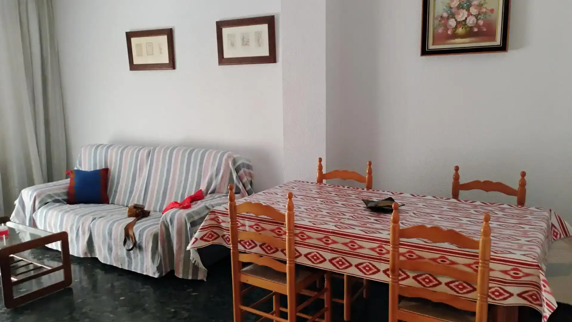 Dining room of Flat for share in El Pilar