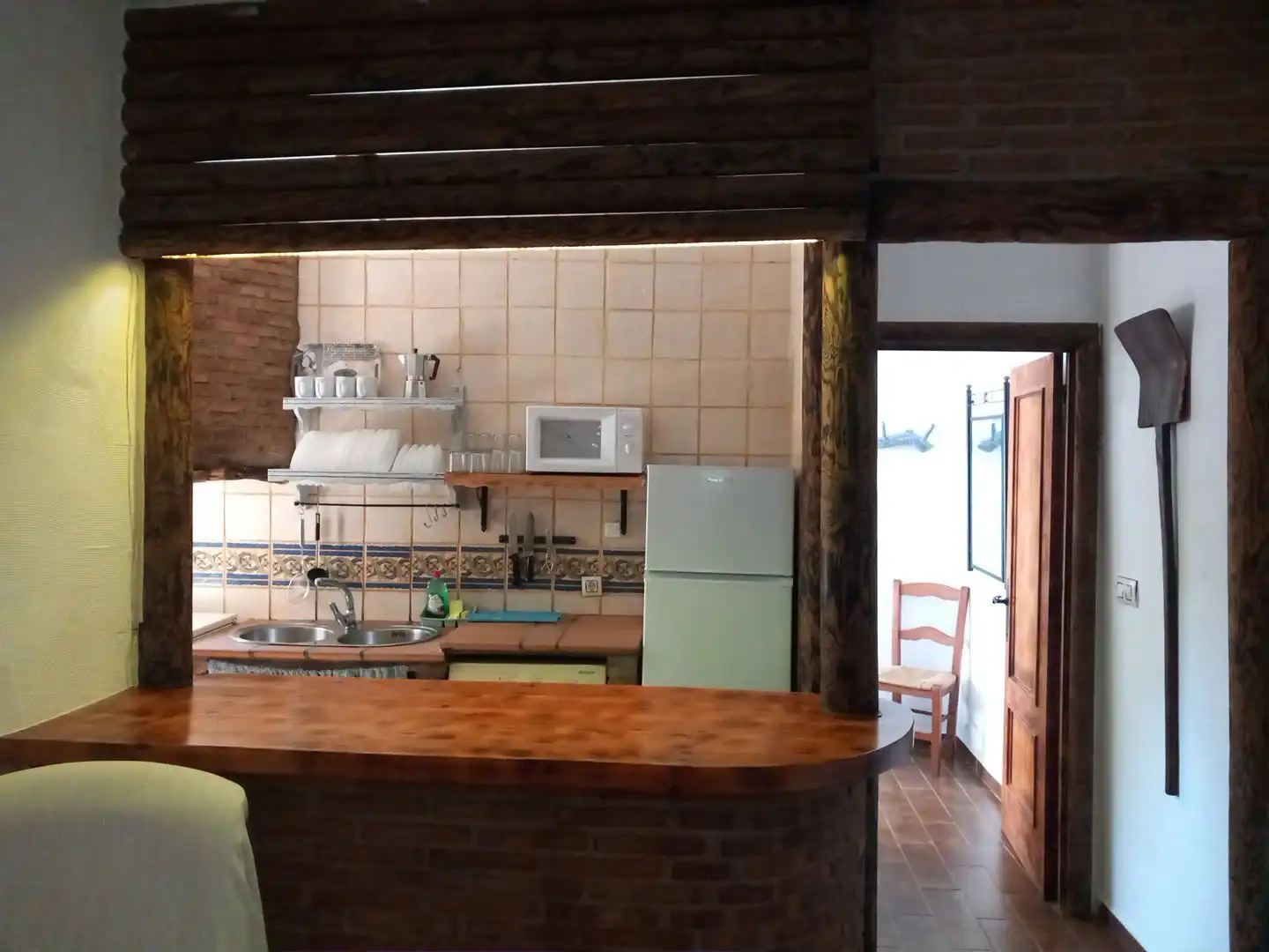 Cuina de Casa o xalet de lloguer en Órgiva amb Terrassa