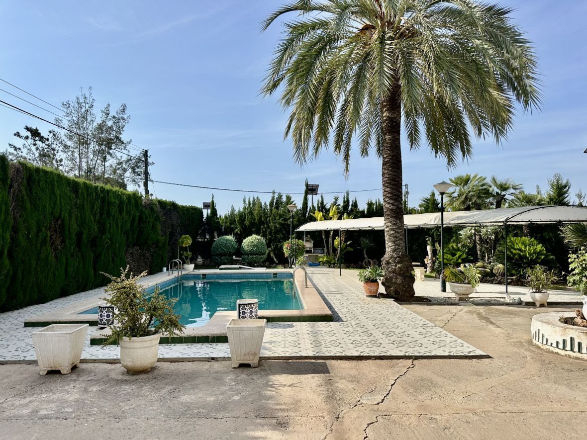 Piscina de Casa o xalet en venda en Elche / Elx amb Piscina