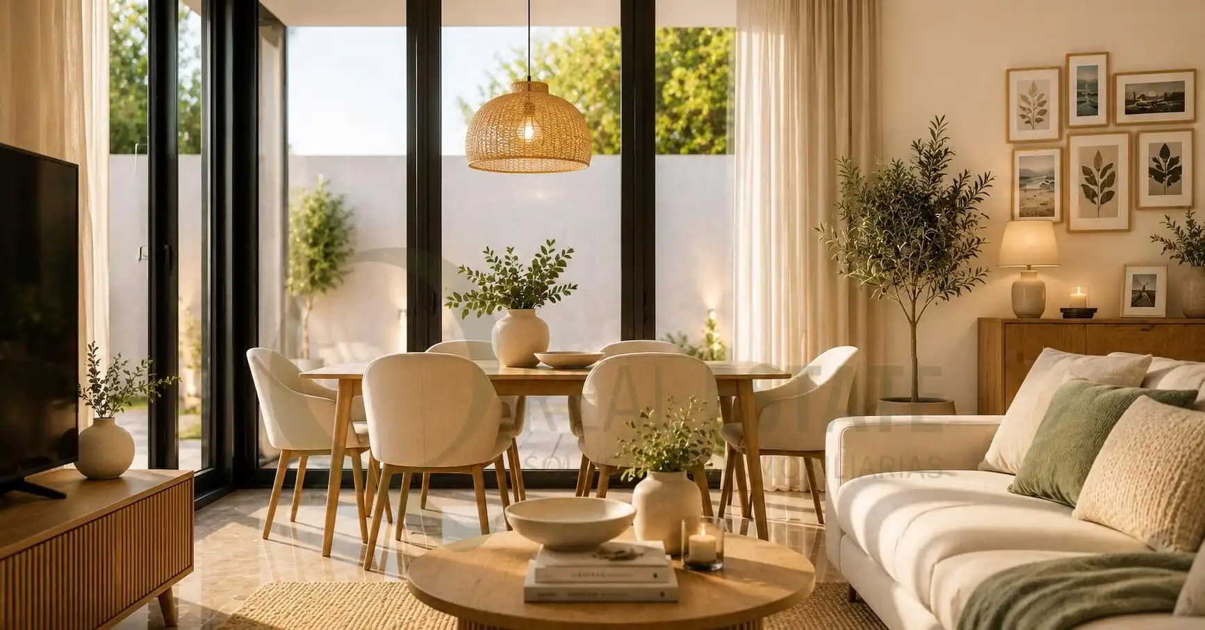 Sala de estar de Casa o chalet en venta en Alicante / Alacant con Calefacción, Jardín privado y Terraza