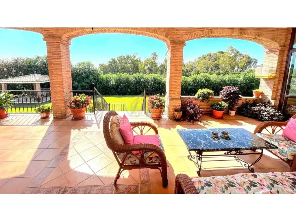 Terraza de Casa o chalet en venta en Rincón de la Victoria con Jardín privado, Terraza y Piscina