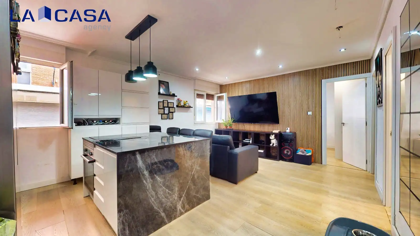 Cocina de Piso en venta en Bilbao  con Calefacción, Parquet y Amueblado
