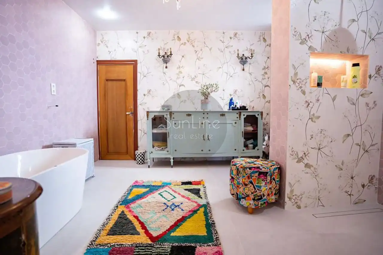 Baño de Casa o chalet de alquiler en Godella con Aire acondicionado, Terraza y Amueblado