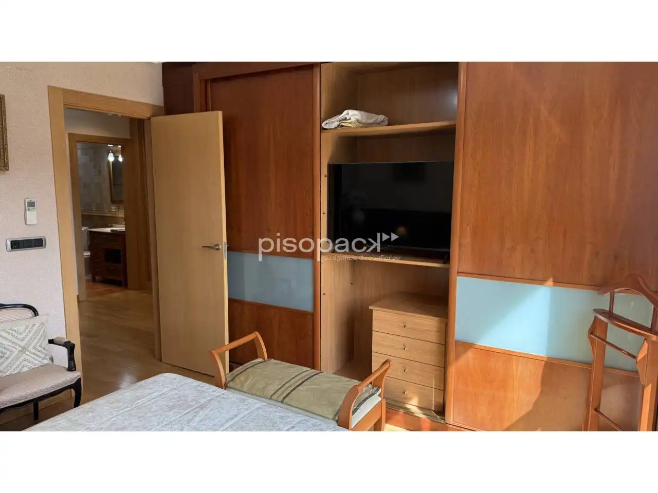 Dormitori de Casa o xalet en venda en Tafalla amb Aire condicionat, Calefacció i Jardí privat