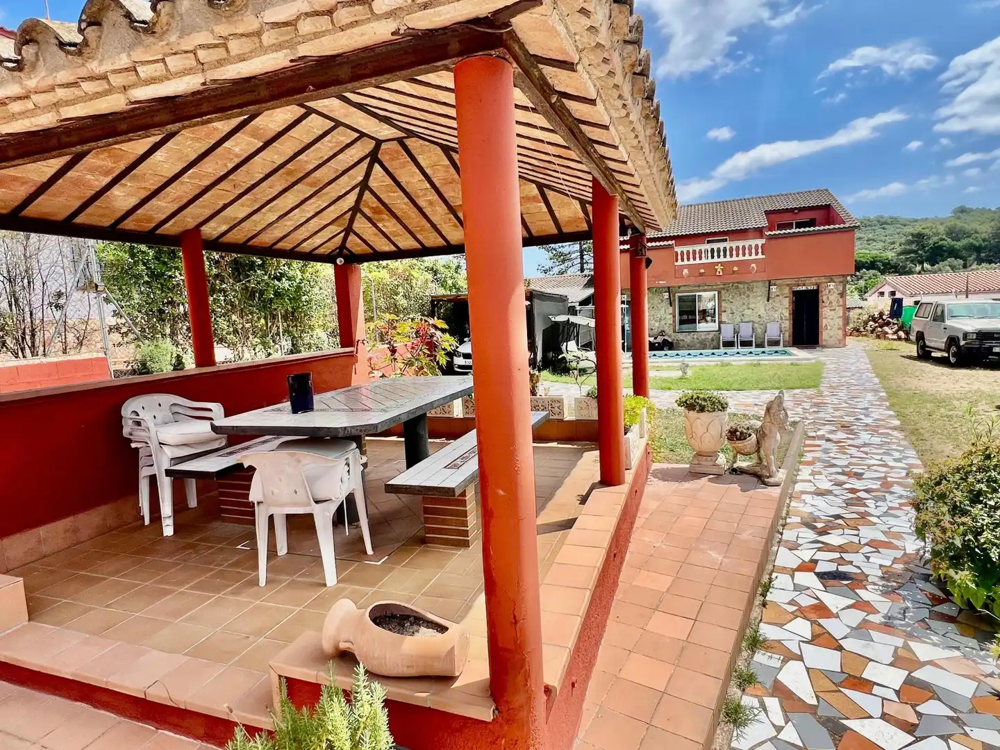 Terrassa de Casa o xalet en venda en Llagostera