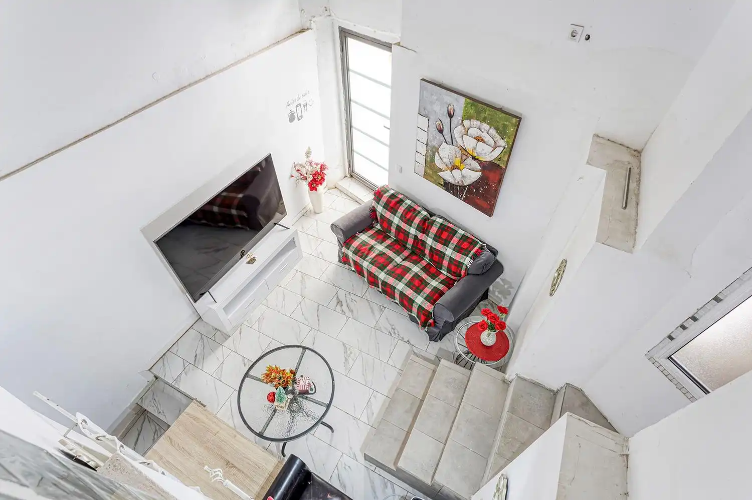 Sala de estar de Piso en venta en Igualada con Aire acondicionado y Calefacción