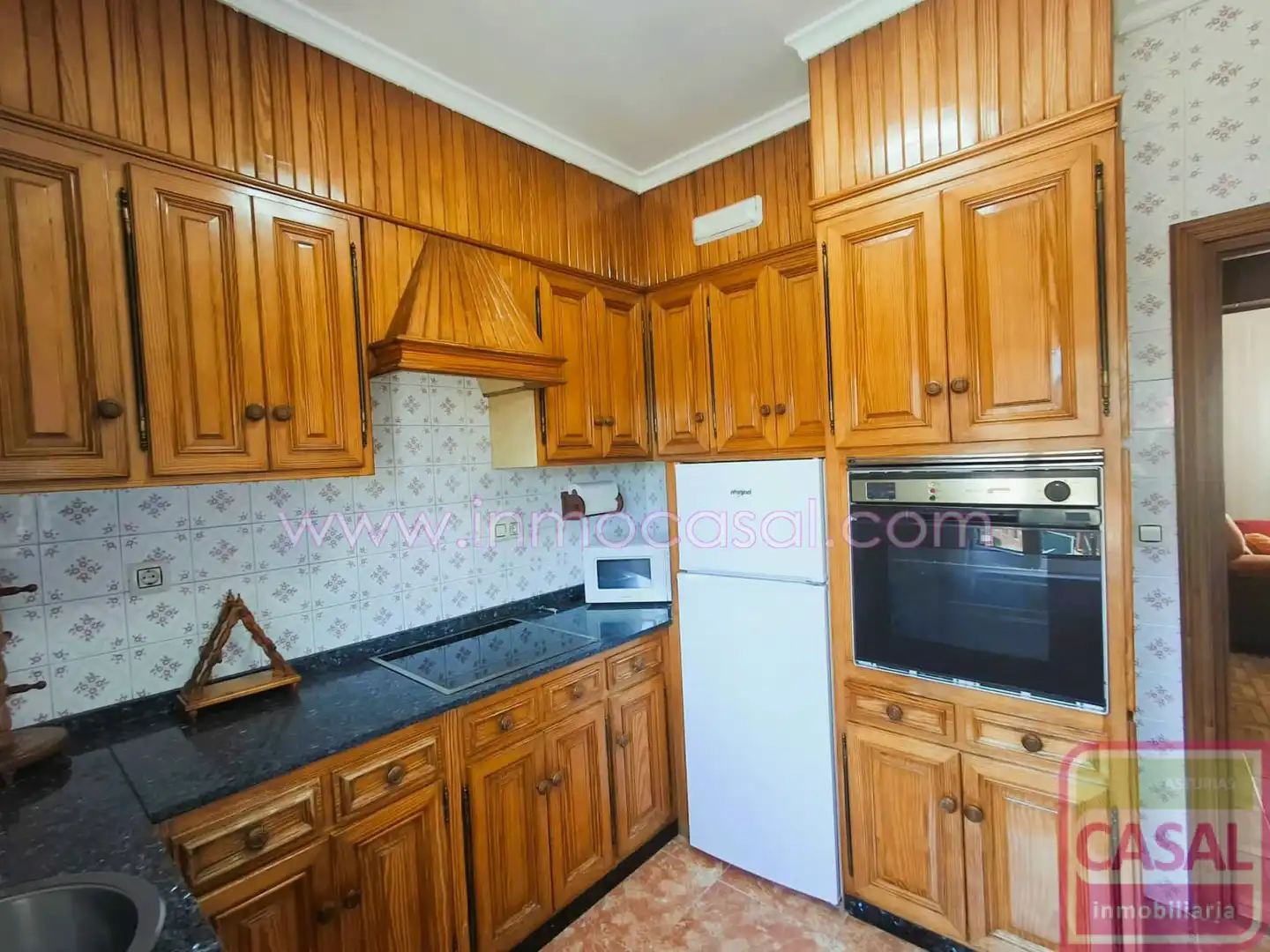 Küche von Wohnung zum Verkauf in Castrillón mit Möbliert