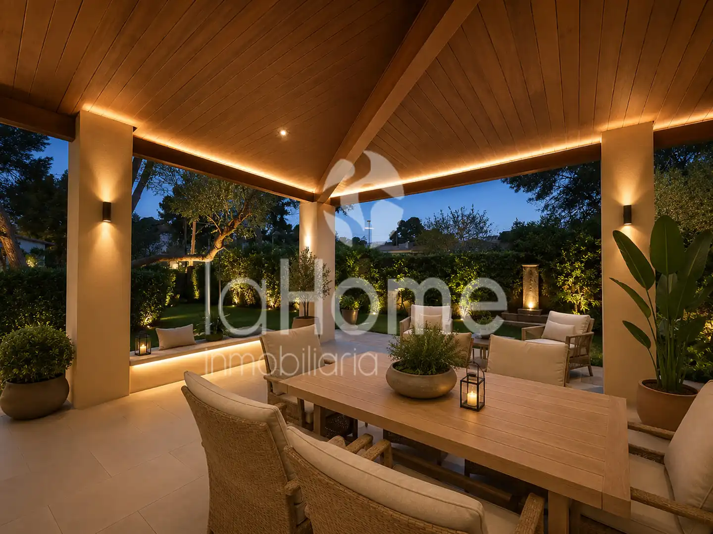 Terraza de Casa o chalet en venta en Paterna con Aire acondicionado, Jardín privado y Parquet