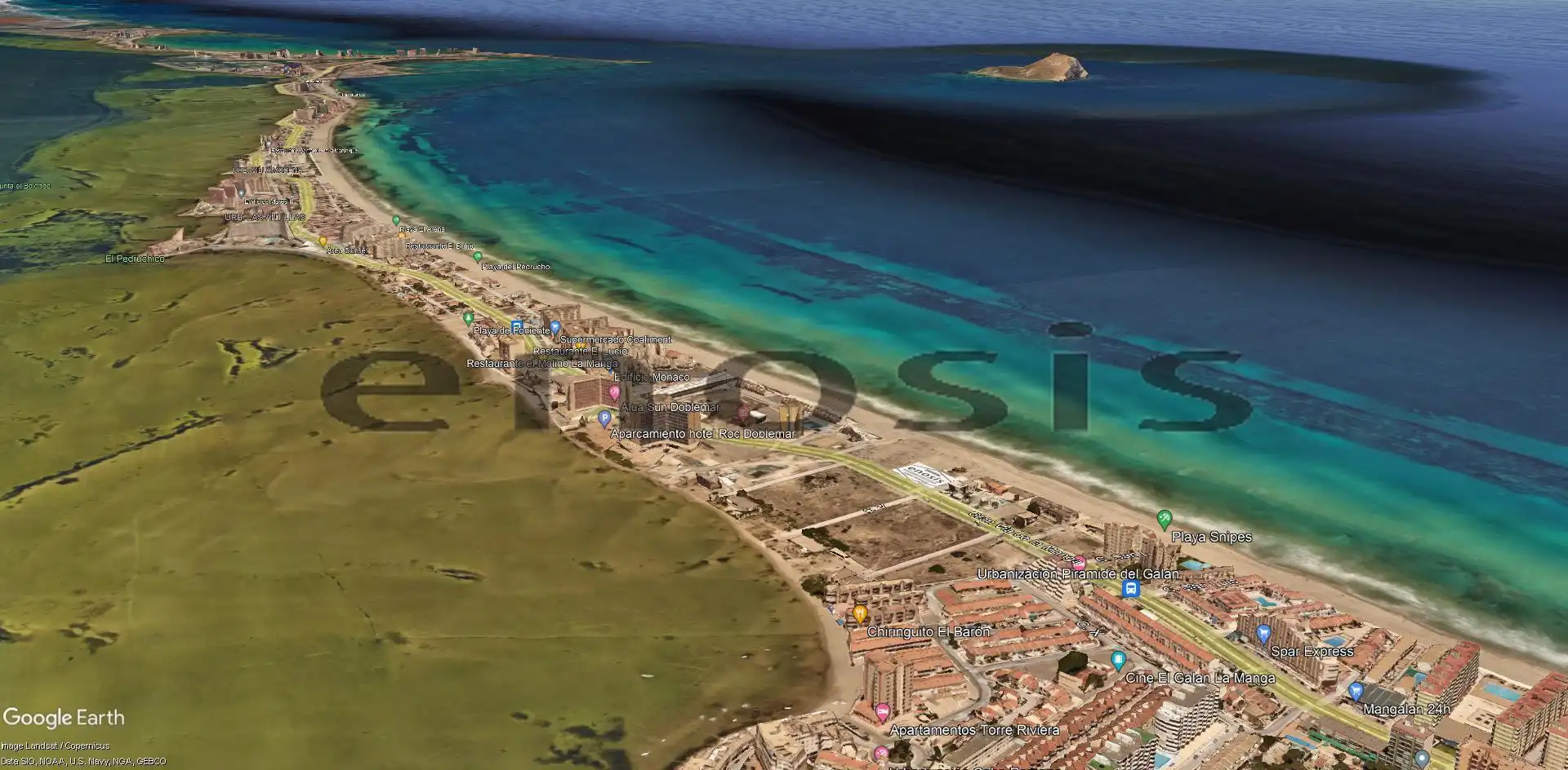 Exterior view of Residential for sale in La Manga del Mar Menor