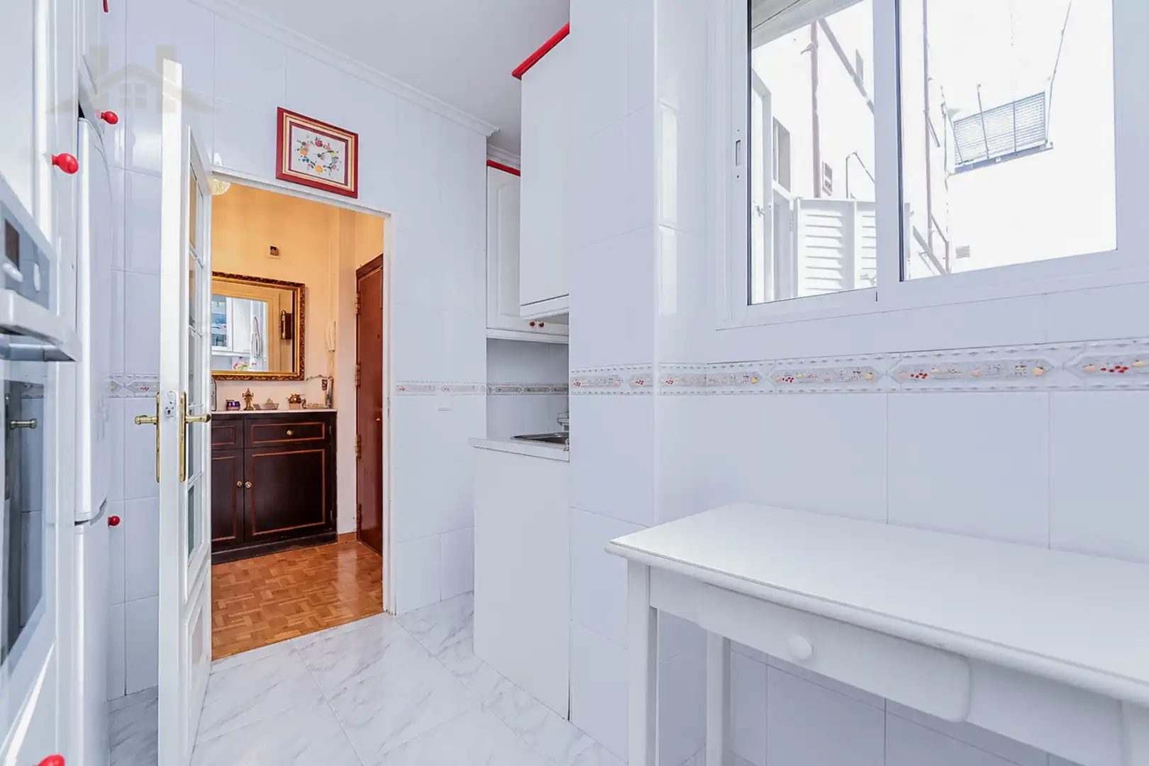 Cocina de Piso en venta en Madrid con Calefacción, Parquet y Amueblado