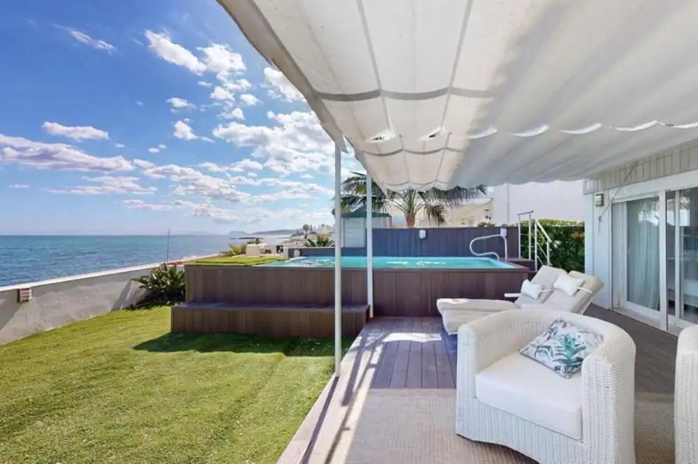 Terrace of Duplexes for sale in Estepona  with Air Conditioner, Terrace and Swimming Pool