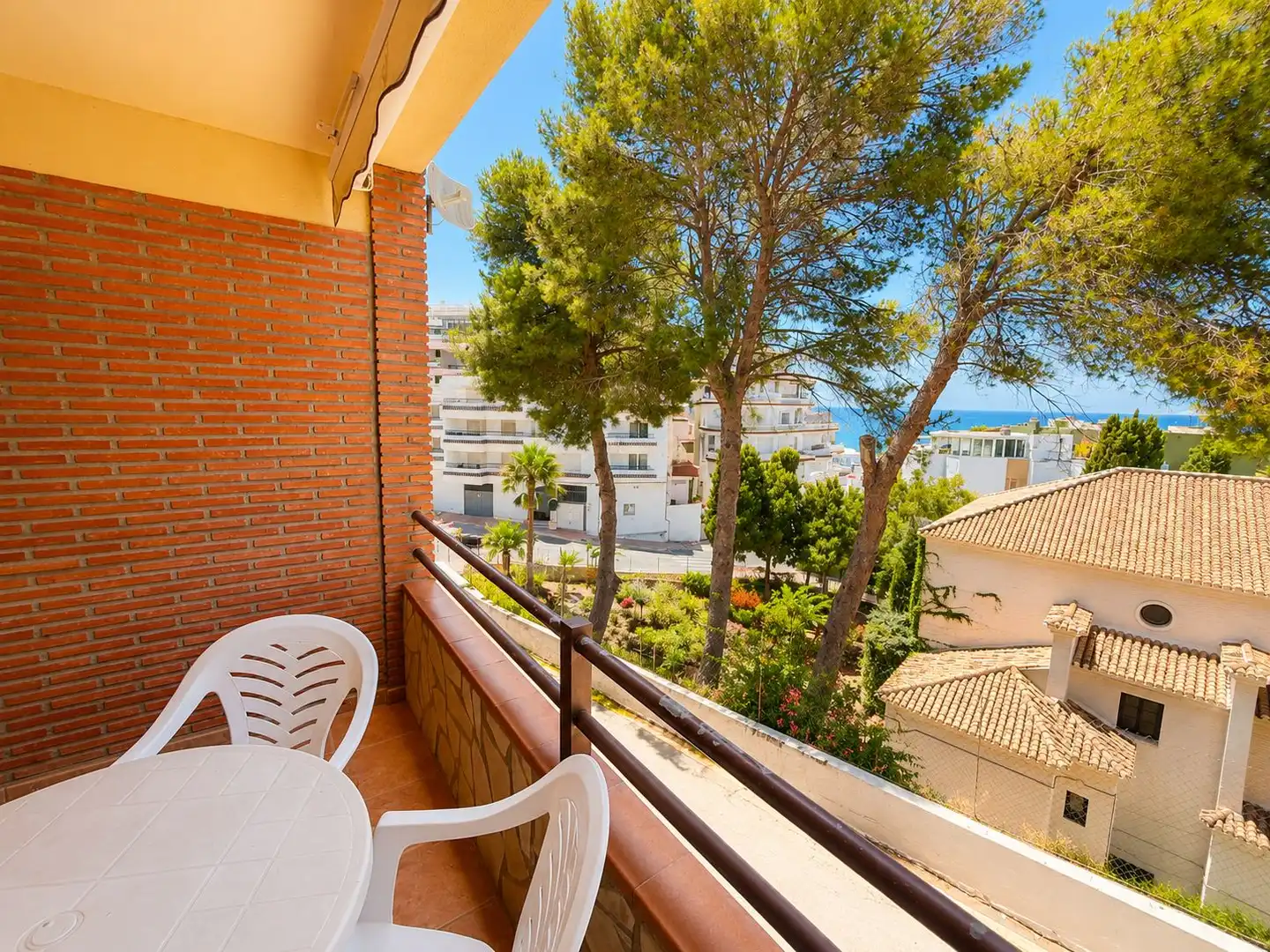 Terrasse von Wohnung zur Miete in Almuñécar mit Möbliert und Balkon