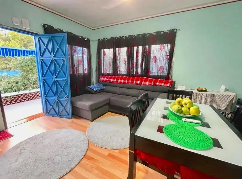 Sala de estar de Casa o chalet en venta en Benidorm con Jardín privado, Parquet y Terraza