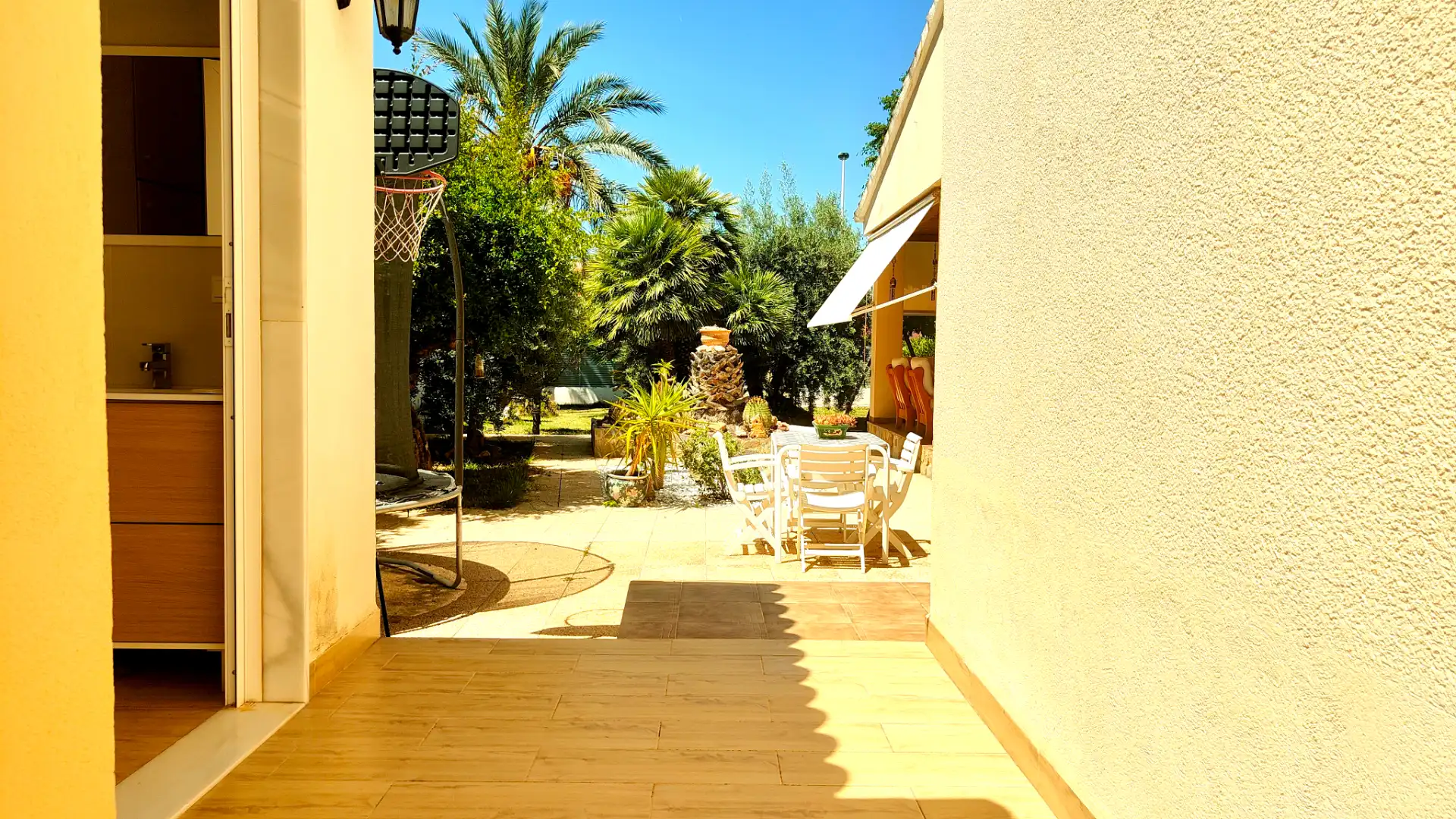 Jardí de Casa o xalet en venda en Elche / Elx amb Aire condicionat, Calefacció i Jardí privat