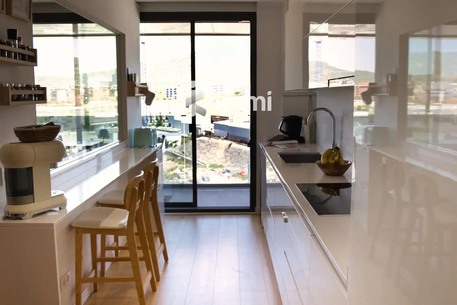 Kitchen of Duplexes for sale in Sant Just Desvern  with Air Conditioner, Heating and Terrace