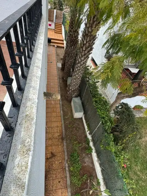 Balcony of Houses for sale in Roquetas de Mar  with Air Conditioner, Heating and Private garden