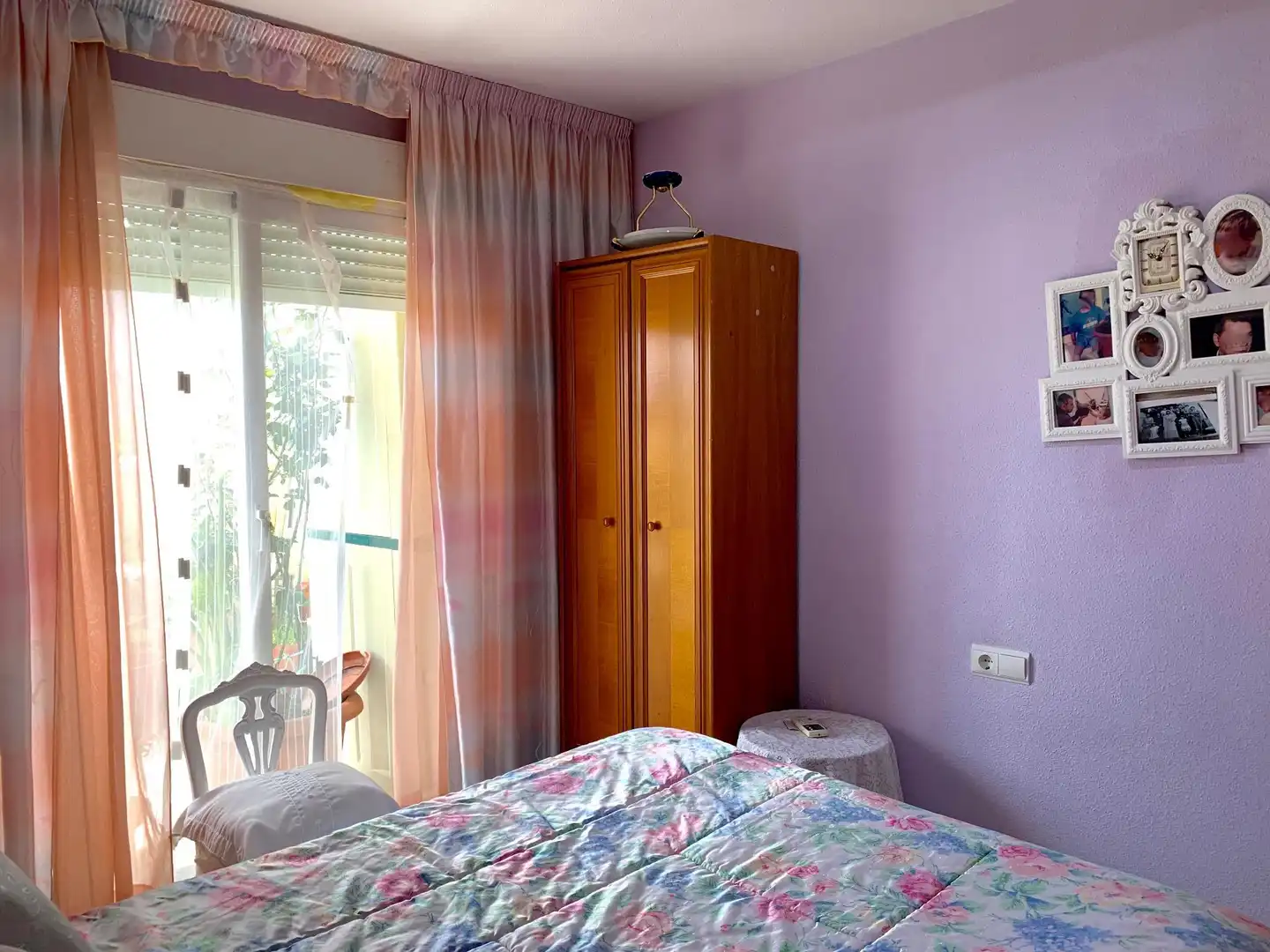 Schlafzimmer von Dachboden zum Verkauf in Benidorm mit Klimaanlage, Heizung und Terrasse