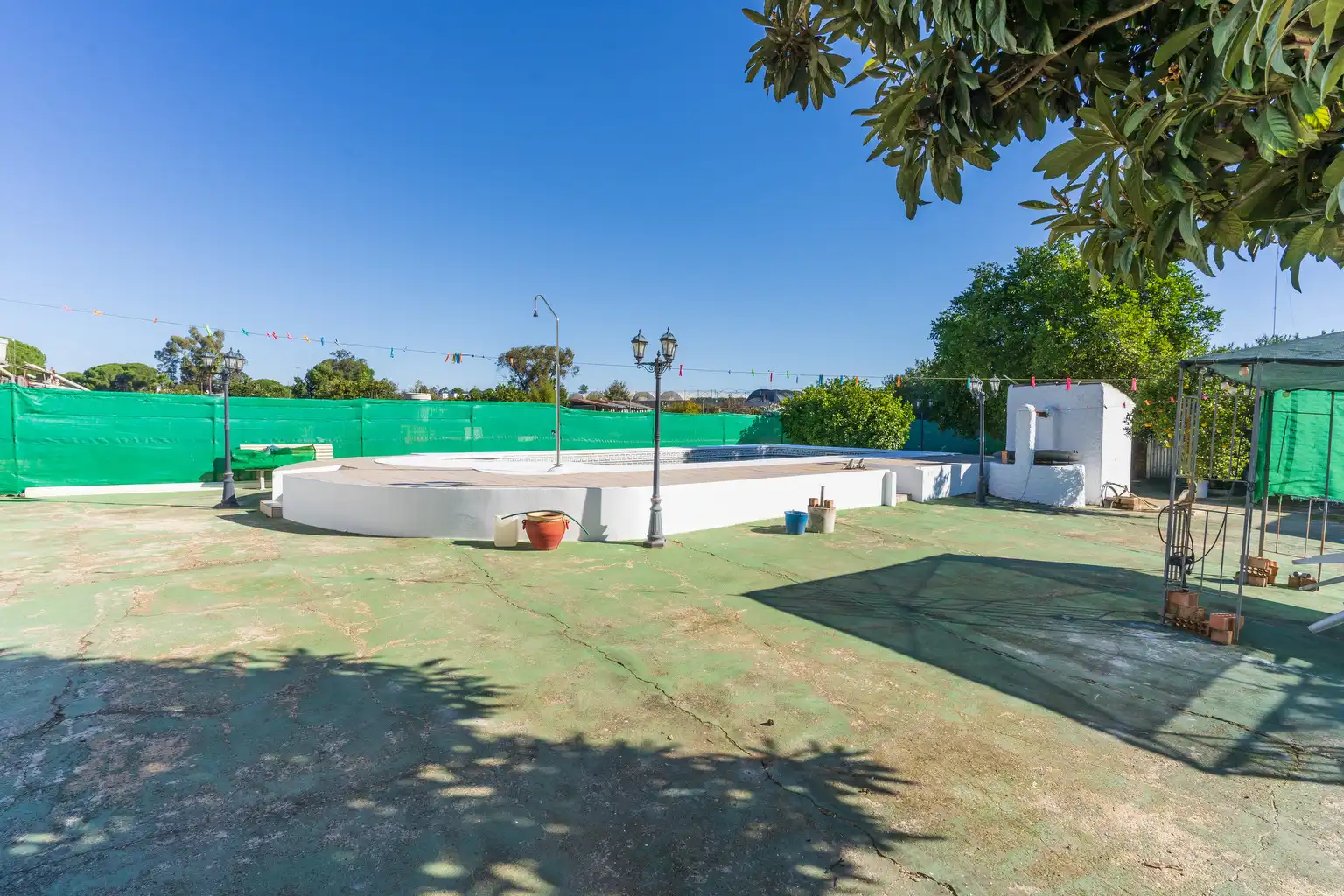 Swimming pool of Country homes for sale in Bonares  with Private garden, Terrace and Swimming Pool