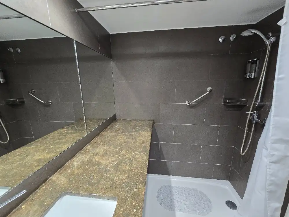 Baño de Dúplex de alquiler en Moià con Calefacción, Jardín privado y Terraza
