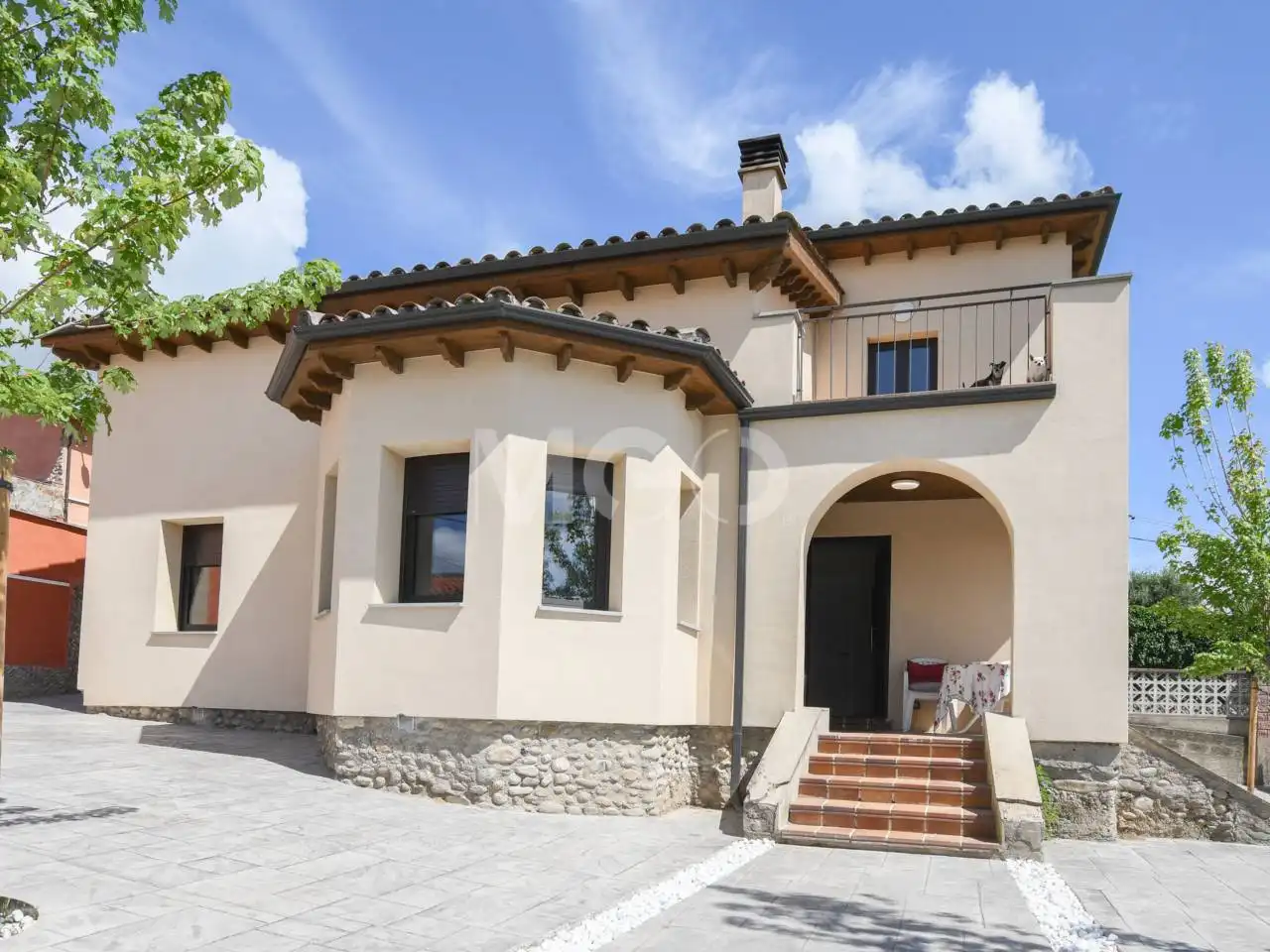 Vista exterior de Casa o chalet en venta en Les Masies de Voltregà con Parquet y Terraza