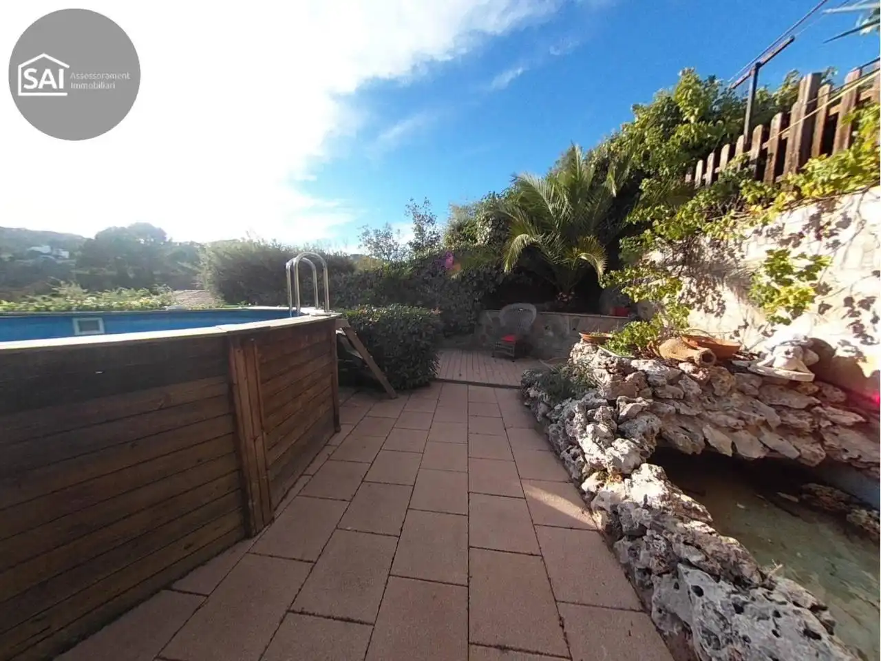 Garden of Houses for sale in Castellar del Vallès  with Heating, Private garden and Terrace