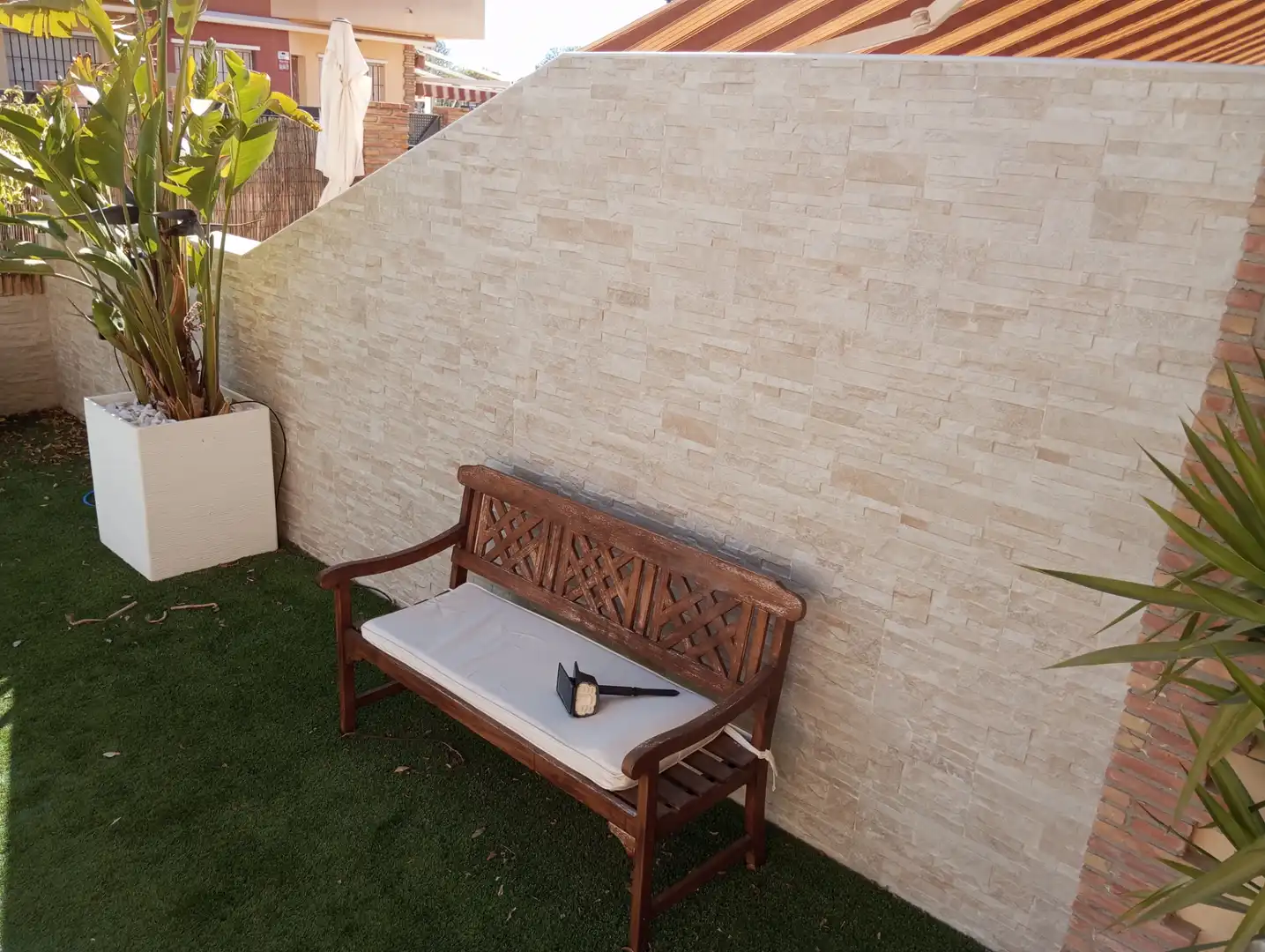 Terraza de Casa adosada en venta en Pilar de la Horadada con Aire acondicionado, Calefacción y Jardín privado