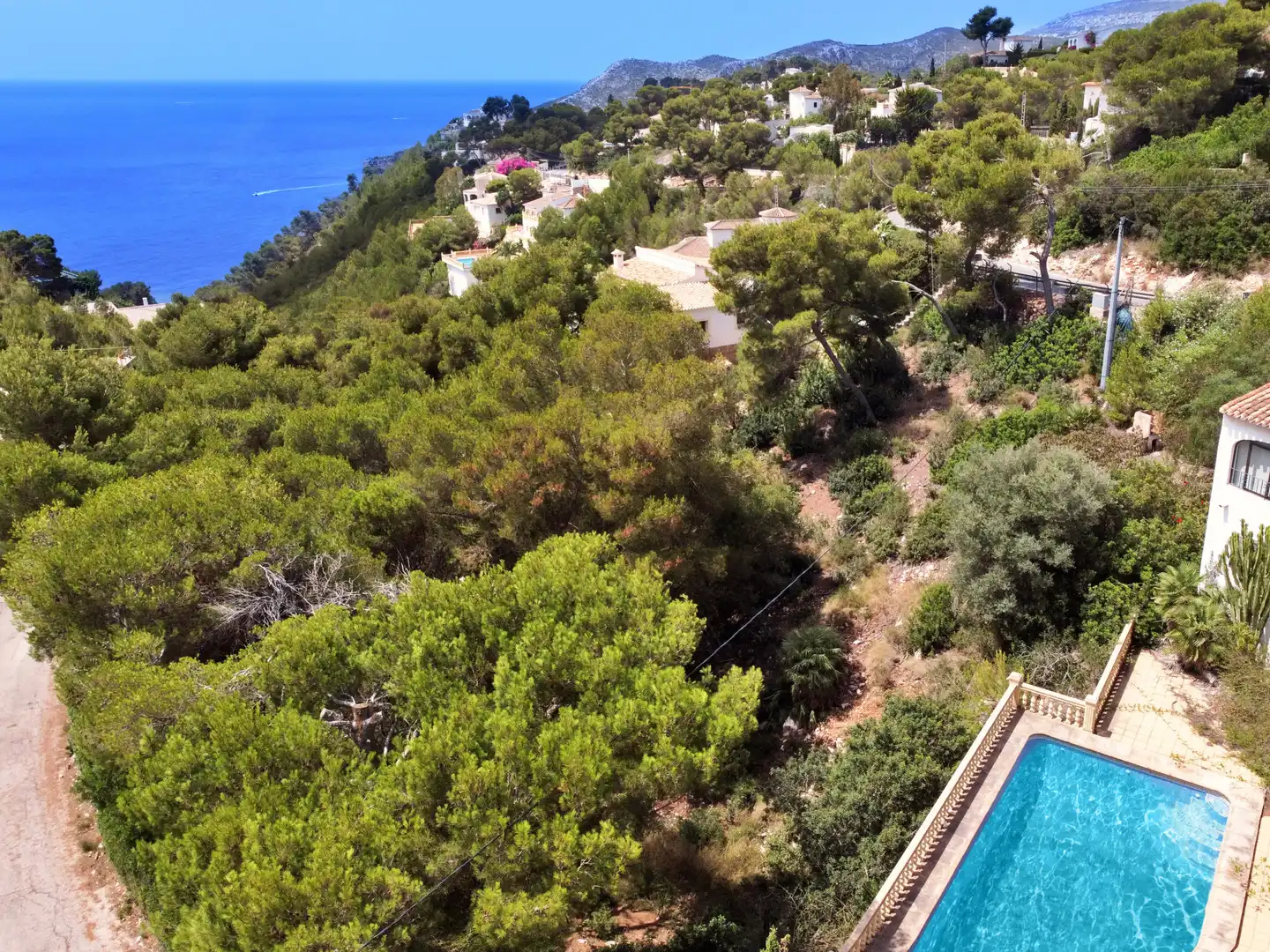 Vista exterior de Residencial en venda en Jávea / Xàbia