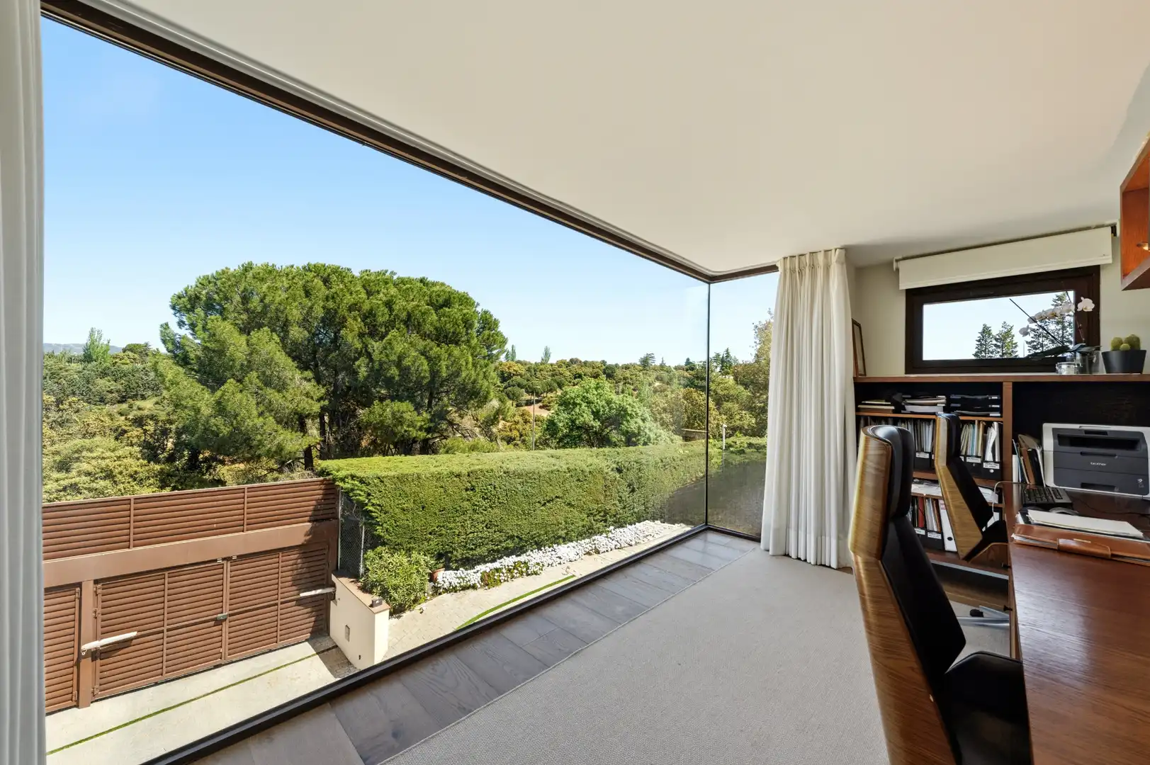 Terraza de Casa o chalet en venta en Las Rozas de Madrid con Aire acondicionado, Calefacción y Jardín privado