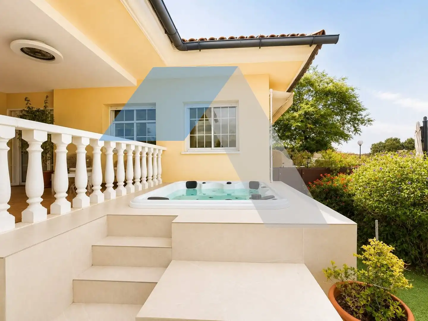 Terrace of Houses for sale in San Vicente del Raspeig / Sant Vicent del Raspeig  with Air Conditioner, Heating and Private garden