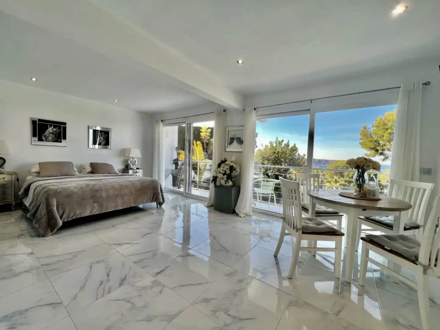 Bedroom of Houses for sale in Jávea / Xàbia  with Air Conditioner, Heating and Terrace