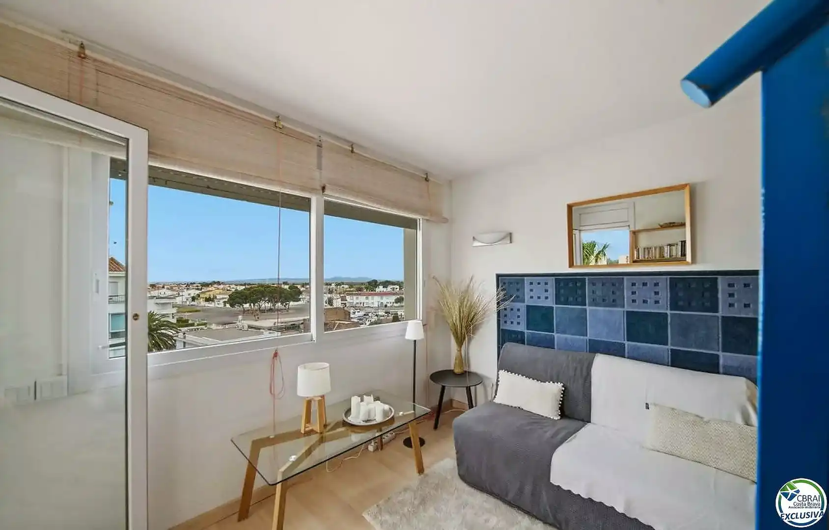 Bedroom of Apartments for sale in Roses  with Air Conditioner, Heating and Terrace