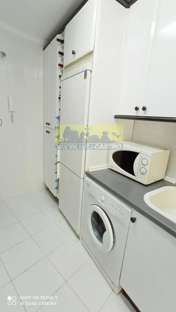 Cocina de Piso de alquiler en Castro-Urdiales con Calefacción, Amueblado y Balcón